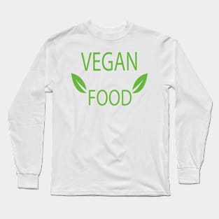 Vegan Food Long Sleeve T-Shirt